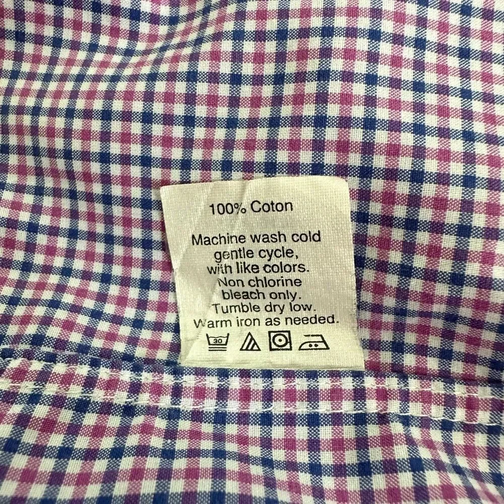 🔃J. Crew Plaid Checkered Long Sleeve Button Down Dress Shirt